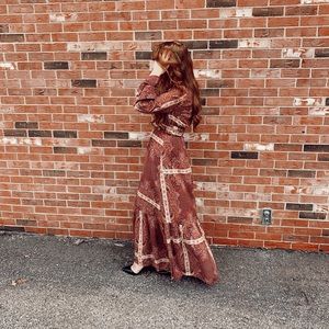 Altered state boho style dress